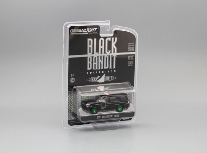 (Greenlight!) Chevrolet Tahoe 2021 Black Bandit Police Black Bandit