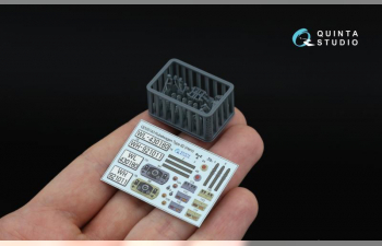 3D Декаль интерьера кабины Kubelwagen Type 82 (Hero) (с 3D-печатными деталями)