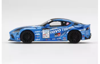 TOYOTA GR Supra No.77 Fat Five Racing D1 Grand Prix (2020) , blue