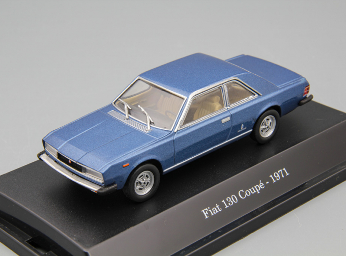 FIAT 130 Coupe (1971), blue metallic