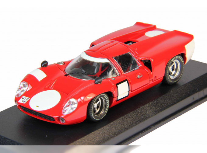 LOLA T70 Coupe Prova (1967), red