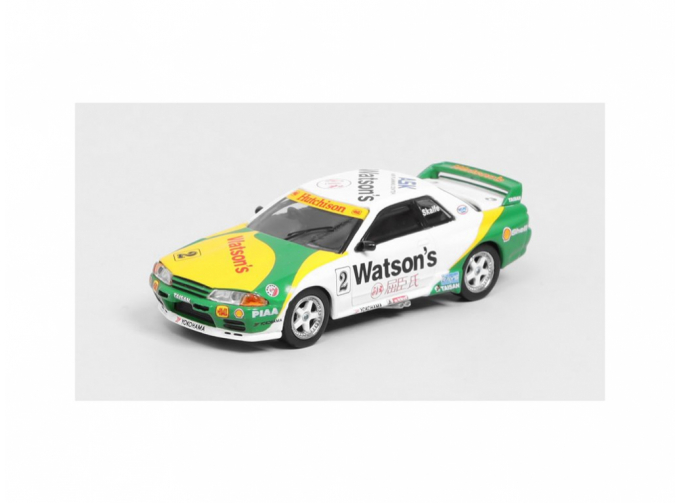 NISSAN Skyline Gt-r (r32) Gr.2 Team Watson's №2 Rhd Macau Gp (1991) A.Skaife, White Green Yellow