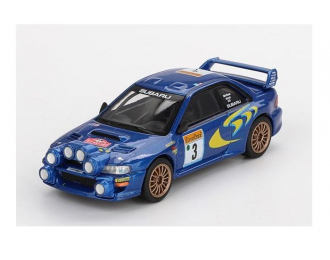 SUBARU Impreza WRC98 №3 (night version) Rally Monte-Carlo McRAE - Nicky Grist (1998), blue