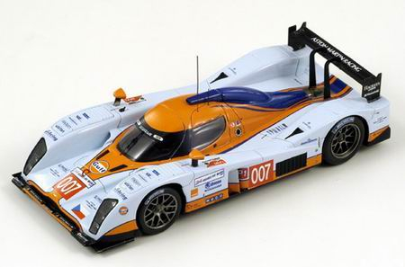 LOLA Aston Martin AMR Eastern Europe №007 4th Le Mans (J.Charouz – Tomas Enge – S.Mucke) 2009, white