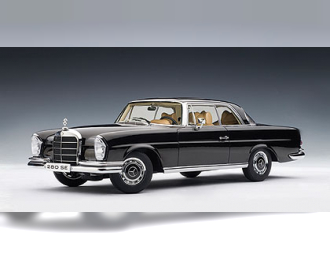 MERCEDES-BENZ 280SE Coupe 1968, black 