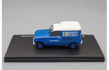 RENAULT 4 Fourgonnette сервис "Saviem" (1967), Blue