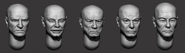 Фигурки Головы (без волос) №34