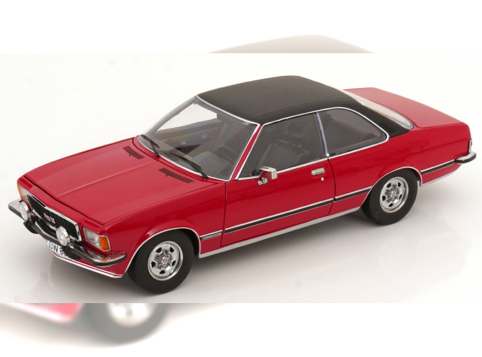 OPEL Commodore B GS/E Coupe (1975), red black-matt