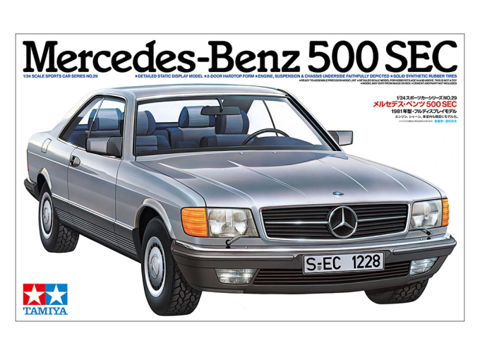 Сборная модель Mercedes-Benz 500SEC (1982)