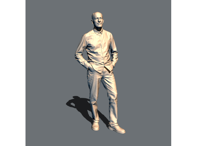 Фигурка Ваня Ш. неокрашенная