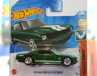 FORD Mustang 2+2 Fastback, (1965) green