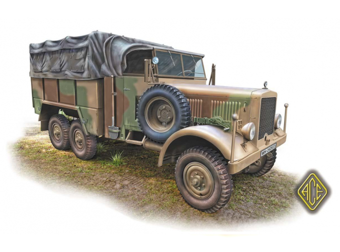 Сборная модель Einheints-Diesel 2.5t 6x6 Lastkraftwagen (LKW)