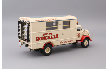 MERCEDES-BENZ L3500 Circus Roncalli, cream