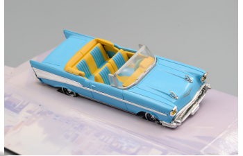 CHEVROLET Bel Air Convertible (1957), Blue