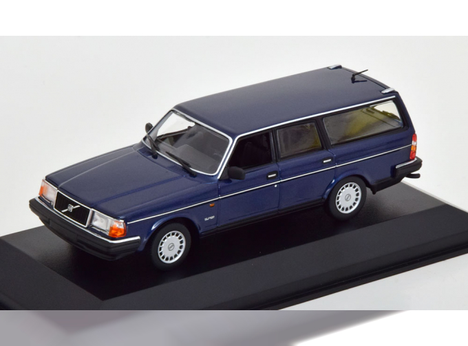 VOLVO 240 GL Break (1986), dark blue-metallic