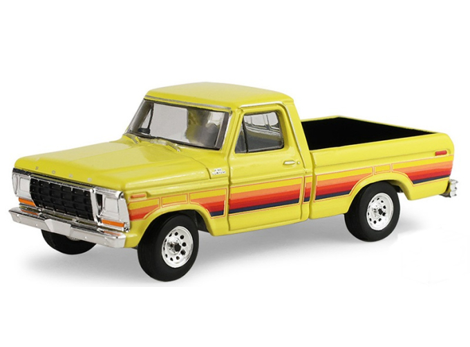 FORD F-150 Free Wheeling Stripes Edition (1978), yellow