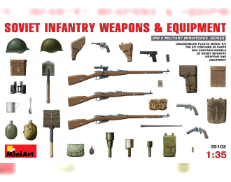 Сборная модель Аксессуары SOVIET INFANTRY WEAPONS & EQUIPMENT