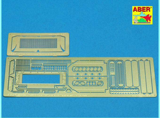 Фототравление Soviet Medium Tank Vol.2 - Grille cover set T-34/76 model 1941