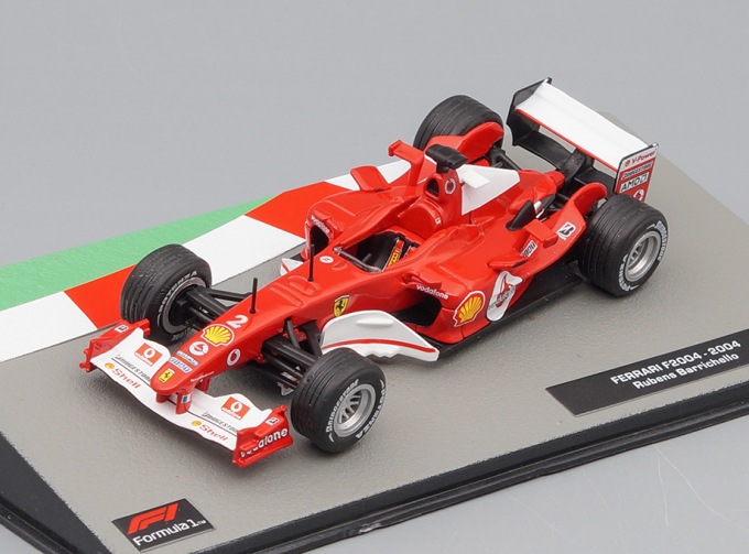 FERRARI F2004 Рубенса Баррикелло (2004), Formula 1 Auto Collection 25
