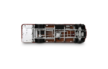 Сборная модель AEC ROUTEMASTER RM 857 London Bus L 69 8 B 20 H 37 5 in cm (1961), red