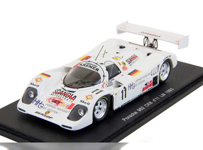 PORSCHE 962 CK6 #11 F.Migault-A.Evans-T.Saldana Le Mans (1993), white