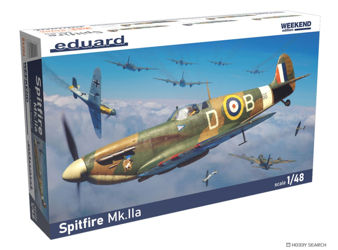 Сборная модель американский истребитель Spitfire Mk. IIa (Weekend)