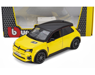 RENAULT 5 E-Tech electric (2024), yellow / black
