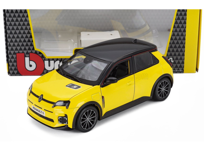 RENAULT 5 E-Tech electric (2024), yellow / black