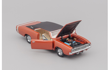DODGE Charger HT Coupe 1968, copper / black
