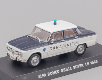 ALFA ROMEO Giulia Super 1.6 Carabinieri (1969), white / dark blue