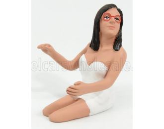 FIGURES Donna Al Volante - Woman Driver, White Pink