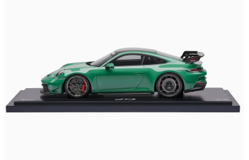 PORSCHE 911 992-2 GT3 COUPE MANTHEY KIT (2024) - CON VETRINA - WITH SHOWCASE, green