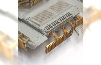 Фототравление противокуммулятивные экраны для Т-72Б3 2016 г. (Trumpeter)