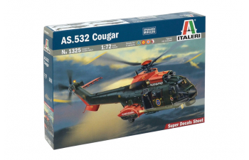 Сборная модель Вертолет AS532 Cougar