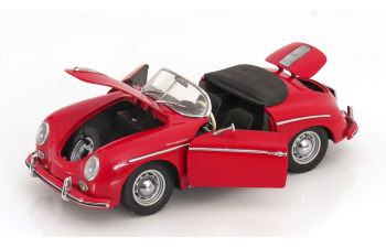 PORSCHE 356A Speedster, red