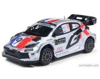 TOYOTA - GR YARIS RALLY1 TEAM TOYOTA GAZOO RACING N 17 RALLY SAUDI ARABIA 2025 SEBASTIAN OGIER - VINCENT LANDAIS