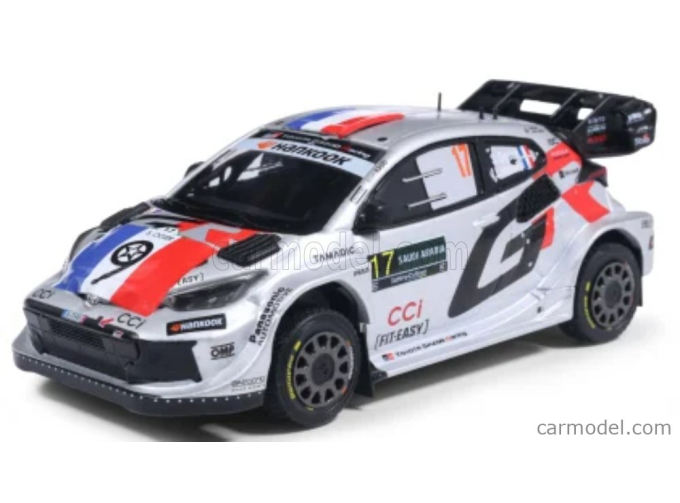 TOYOTA - GR YARIS RALLY1 TEAM TOYOTA GAZOO RACING N 17 RALLY SAUDI ARABIA 2025 SEBASTIAN OGIER - VINCENT LANDAIS