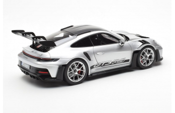 PORSCHE 911 (992) GT3 RS (2022), silver black