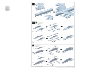 Сборная модель B-52H Stratofortress Strategic Bomber