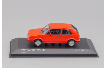 VOLKSWAGEN Golf I GTI Pirelli 1983, red