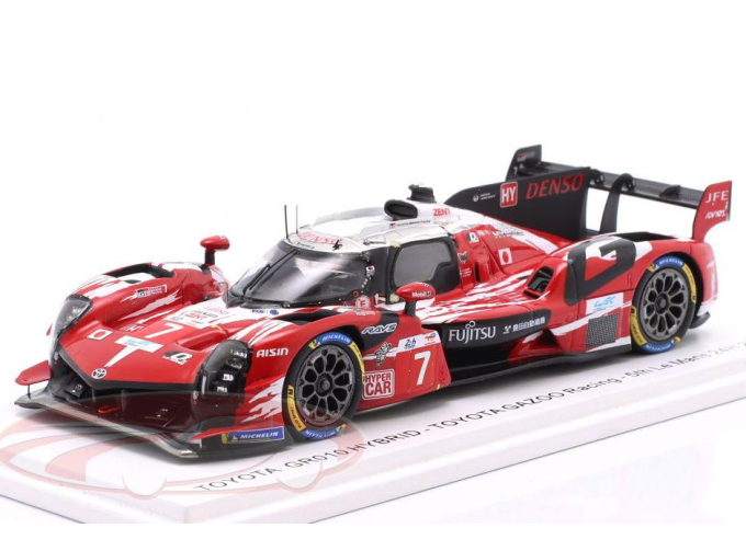 TOYOTA GR010 Hybrid №7 5th 24h LeMans Mike Conway, Kamui Kobayashi, Nyck de Vries (2025)