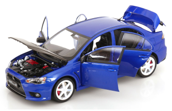 MITSUBISHI Lancer Evo X, blue metallic carbon