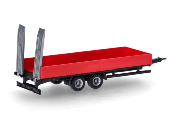 Прицеп тандем, красный