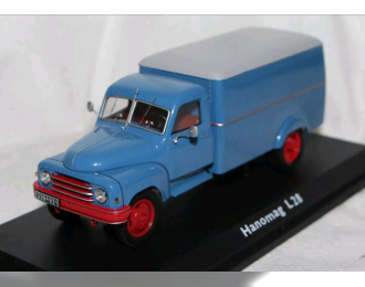 HANOMAG L28 delivery van, blue