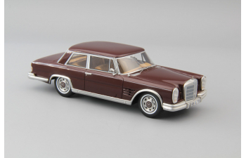 MERCEDES-BENZ 600 Nallinger Coupe (1963), dark red