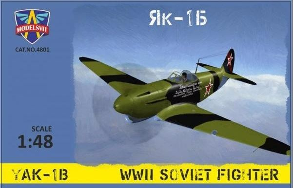 Сборная модель Советский истребитель Яковлев Як-1Б