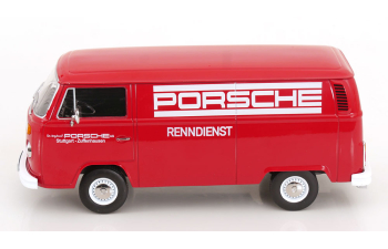 VOLKSWAGEN T2b Porsche Renndienst (1972), red