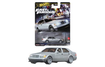 MERCEDES-BENZ 500 SEL Fast & Furious, silver