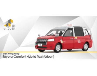 TOYOTA Comfort Hybrid Taxi (Urban) (WV7316), red