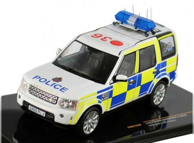 LAND ROVER Discovery 4 UK Police (2009), silver